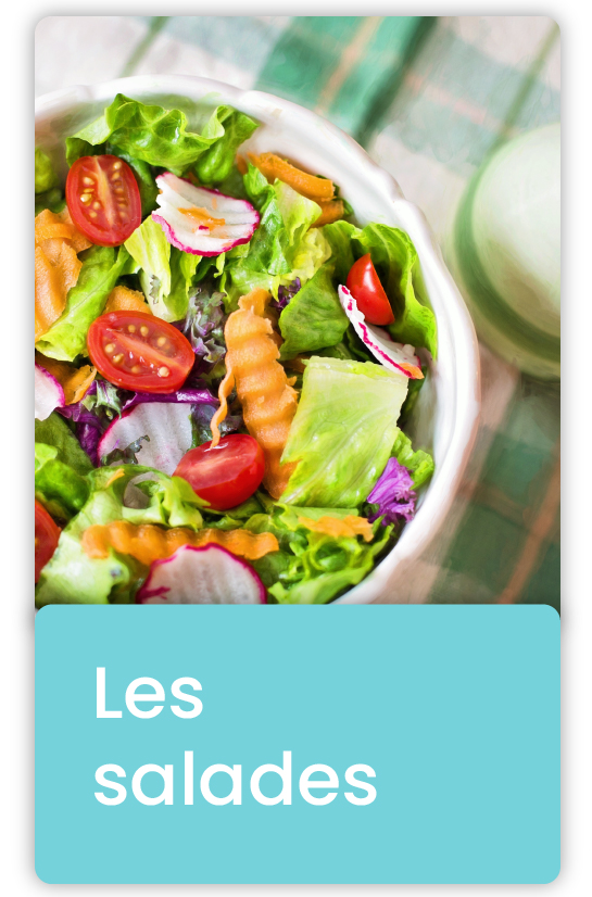 Les salades faites à partir de légumes, de fruits et d'huile appartiennent à la cuisine végétale