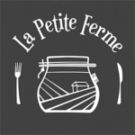 Logo La Petite Ferme Noir et Blanc