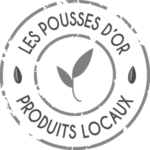 Logo Les Pousses d'Or Noir et Blanc